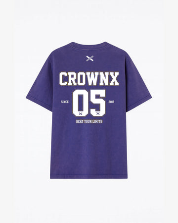 Oversize Varsity Purple