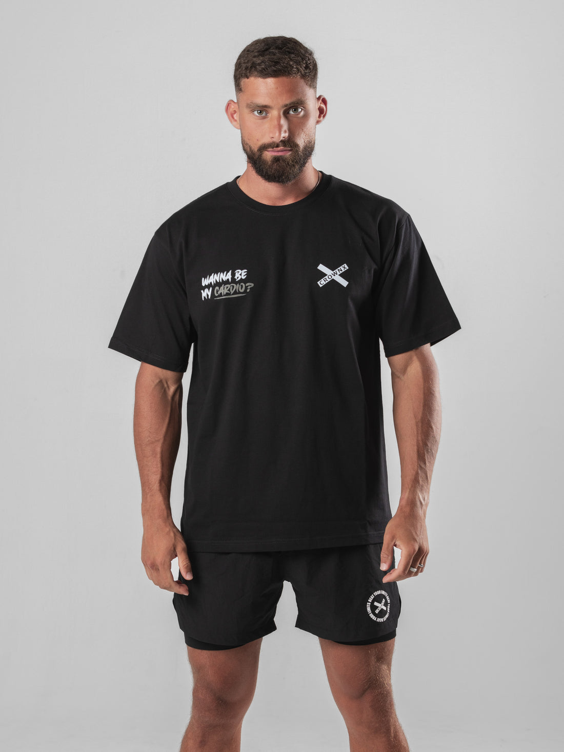 Oversize Wanna Be My Cardio Black