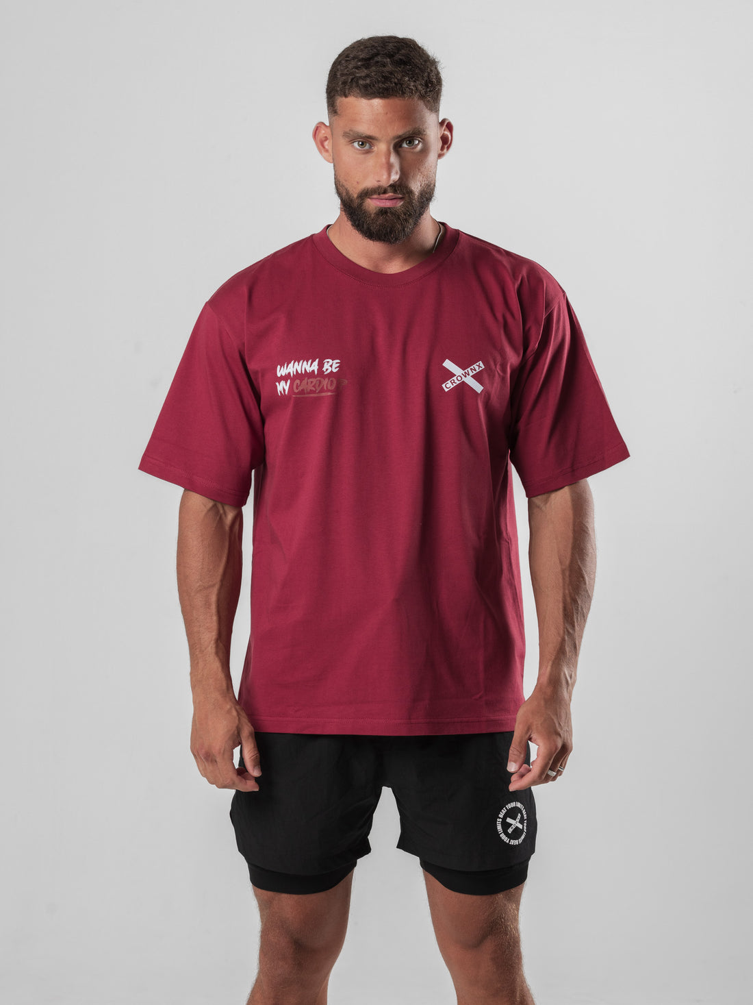Oversize Wanna Be My Cardio Wine