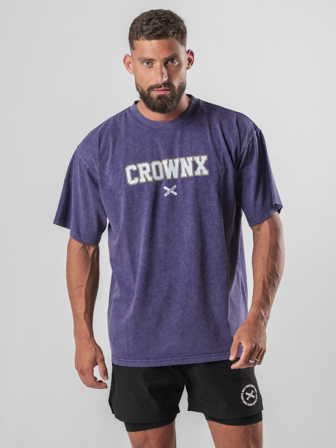 Oversize Varsity Purple