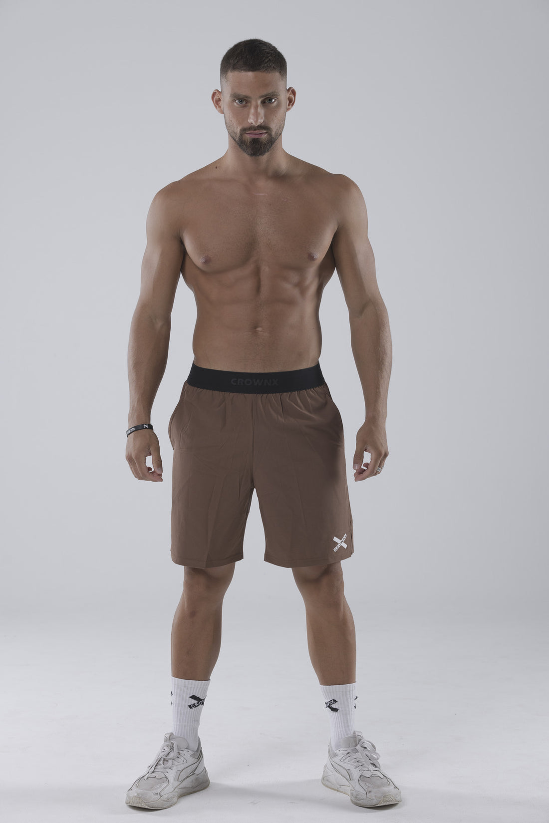 SHORT ATHLETIC BROWN