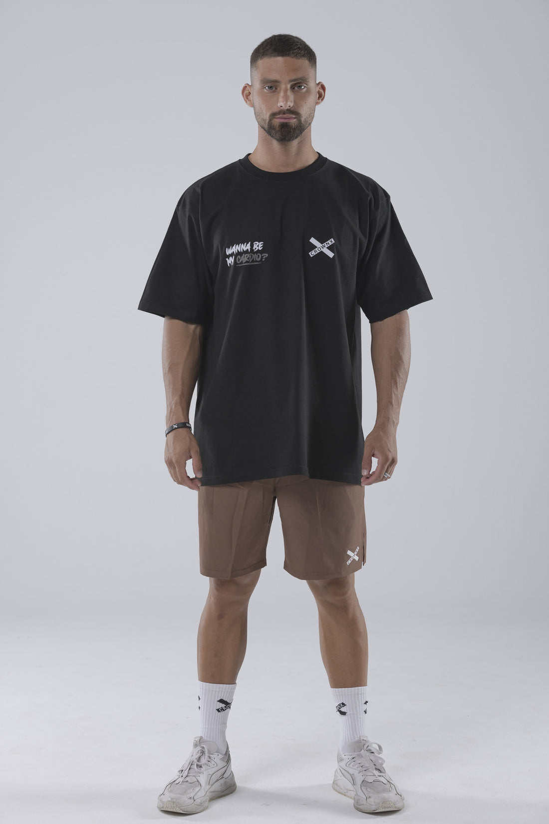 OVERSIZE ATHLETIC BLACK