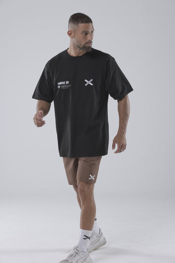 OVERSIZE ATHLETIC BLACK