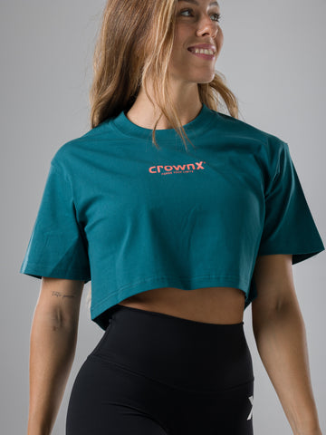 Crop Top Aura Teal