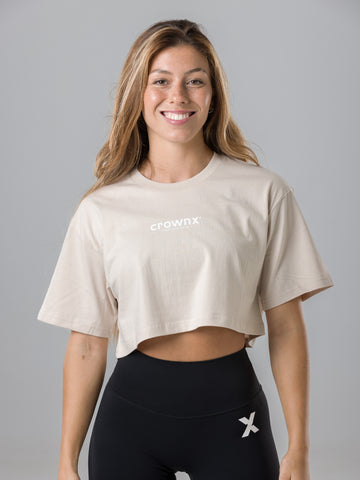 Crop Top Aura Sand