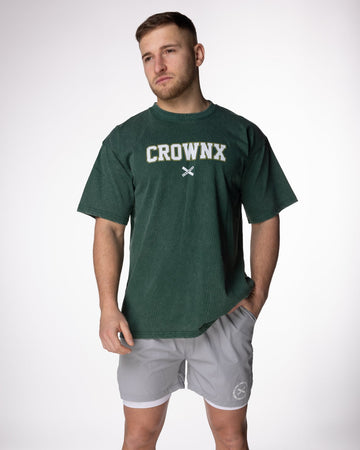 OVERSIZE VARSITY GREEN