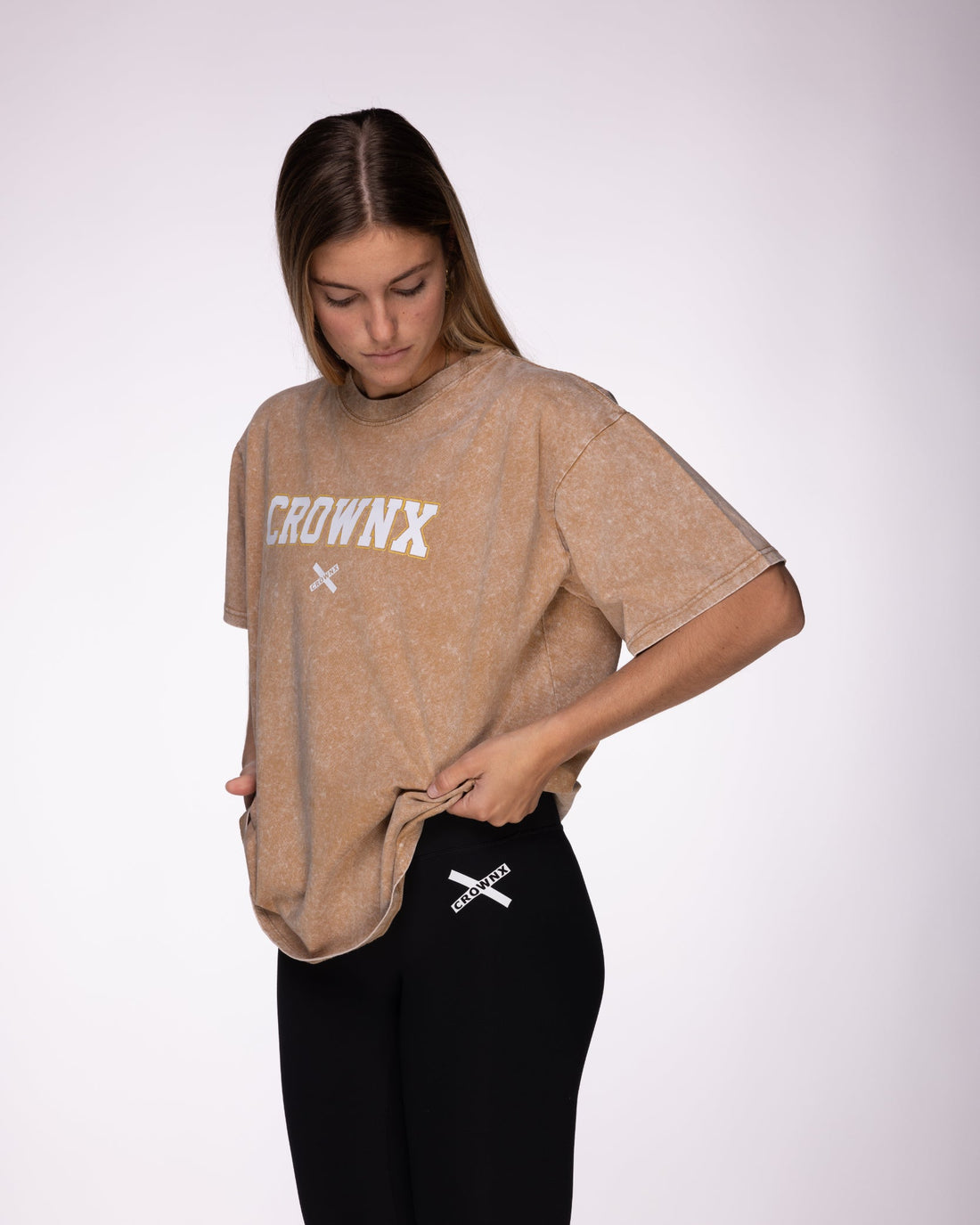 OVERSIZED ATHLETIC BLACK WMN