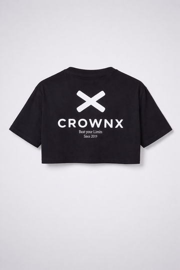 Crop Top Oversize Essential Black