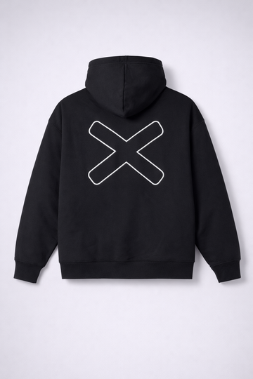 Sweat à capuche Essential noir