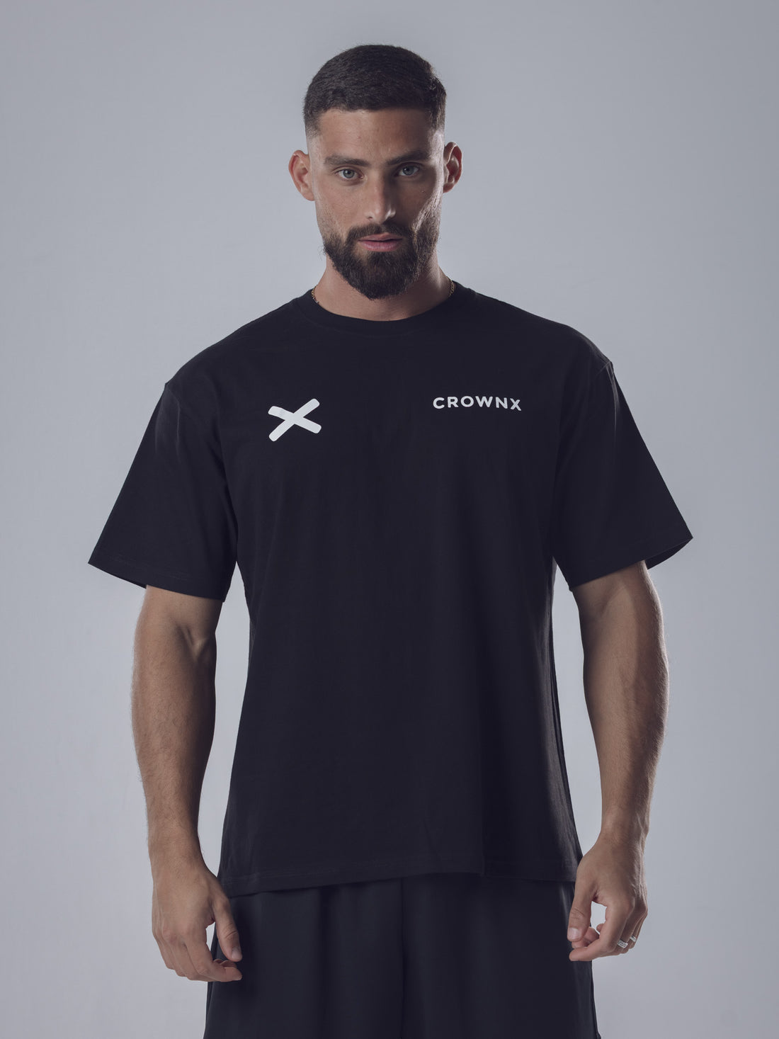 Oversize noir essentiel